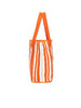 Sabbia Beach Bag Small - Orange Stripe - RC & Co
