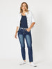 Sammi High Rise Slim Leg Stretch Jean - Dark Denim - RC & Co