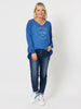 Sammi High Rise Slim Leg Stretch Jean - Dark Denim - RC & Co
