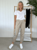 Santorini Cotton Capri Pant - Natural - RC & Co