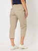 Santorini Cotton Capri Pant - Natural - RC & Co