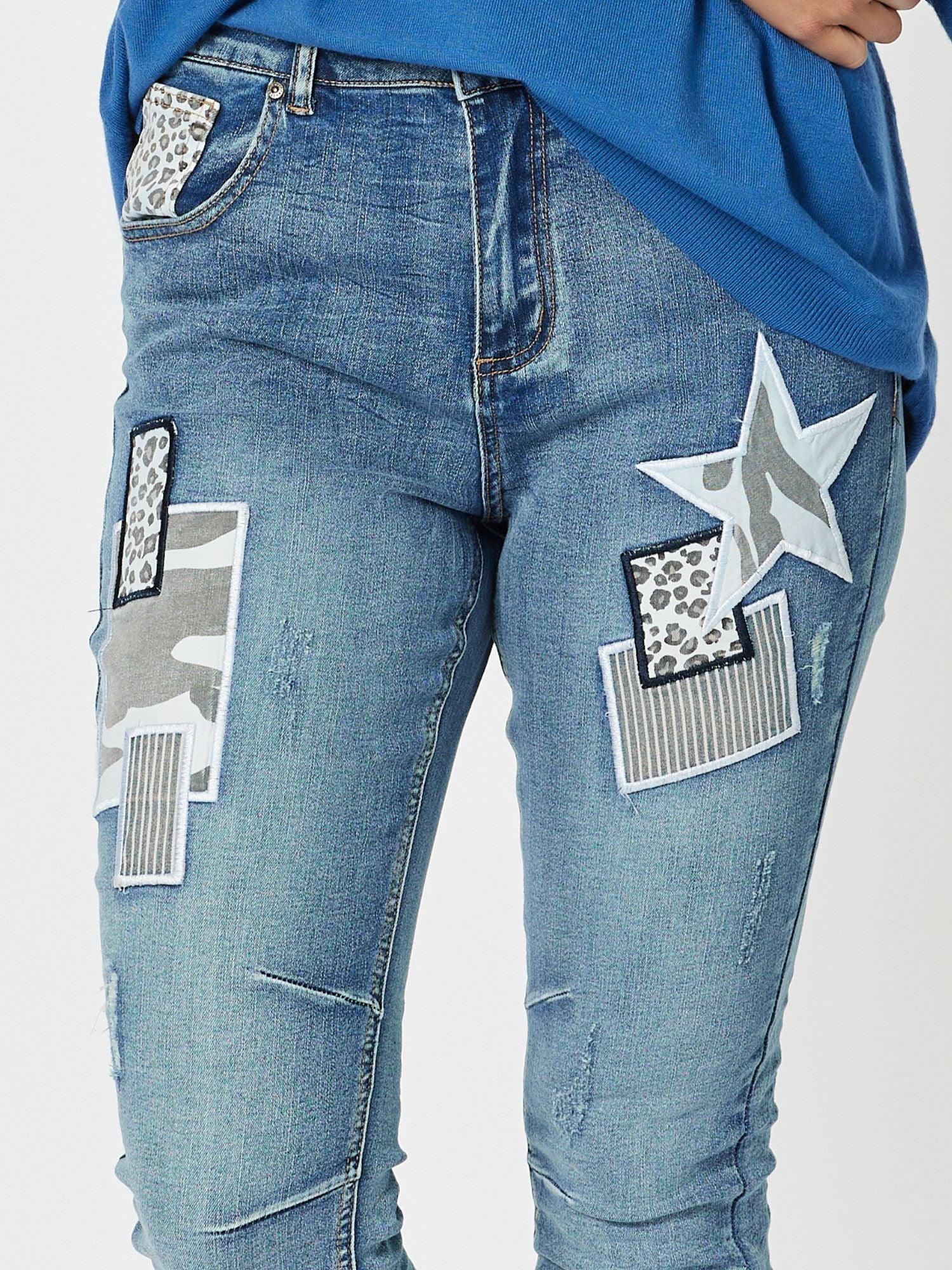 Stella Patch High Rise Slim Leg Jean - Denim – RC & Co
