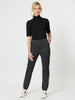 Textured Ponte Pant - Charcoal - RC & Co