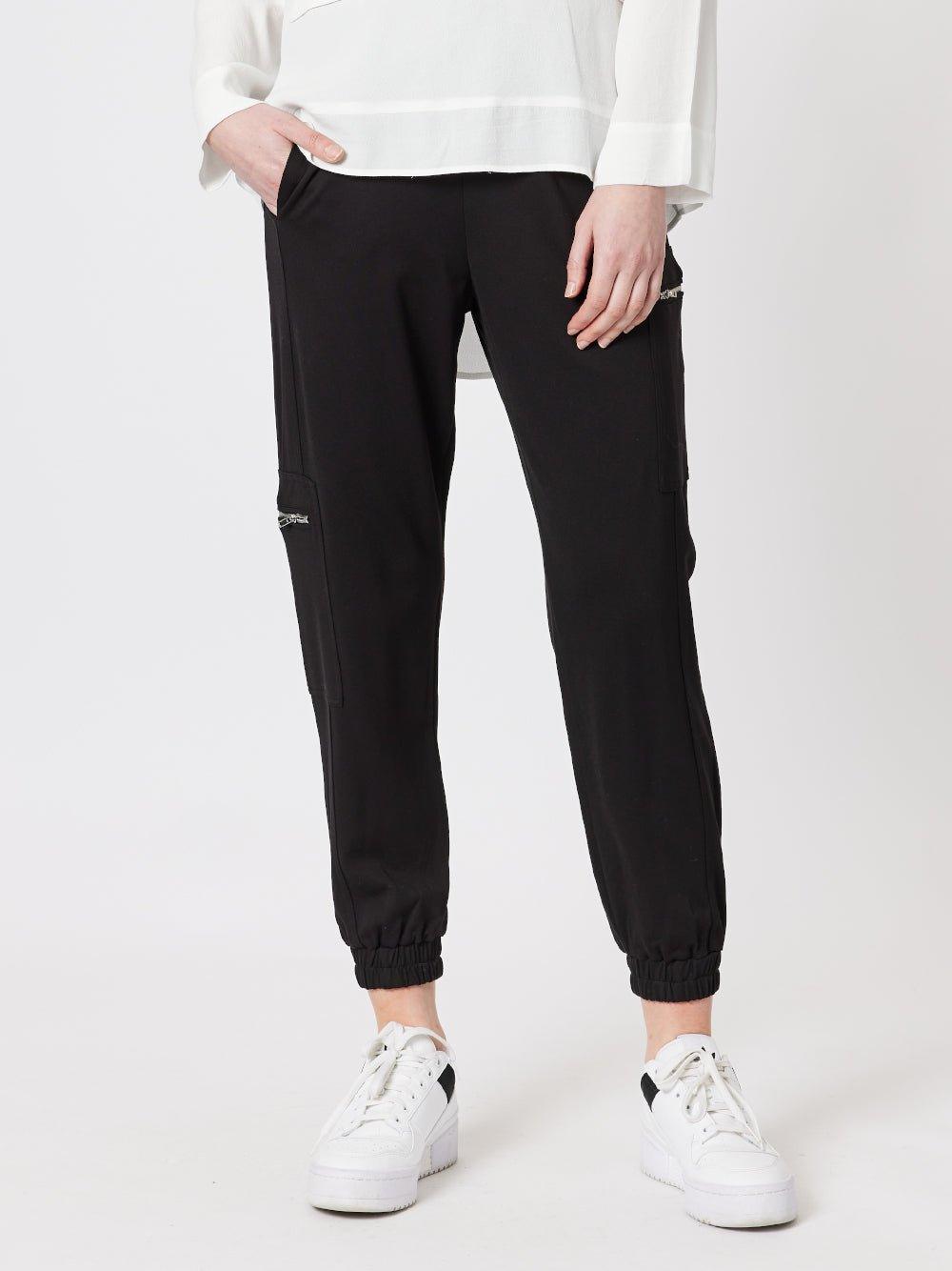 Tracey Zip Pocket Pant Black – RC Co